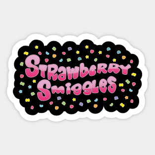 Strawberry Smiggles Sticker